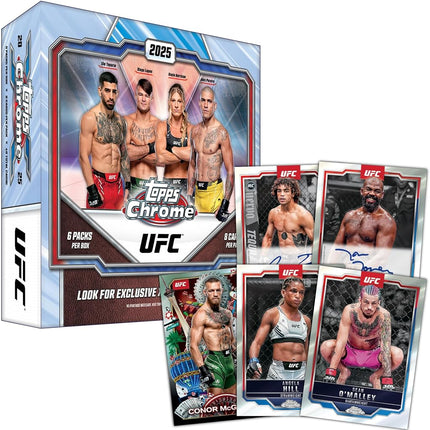 2025 Topps Chrome UFC - Factory Sealed - Mega Box