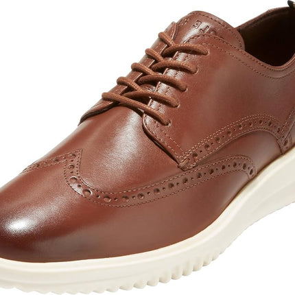 Cole Haan Men's Grand+ Wingtip Oxford, British Tan
