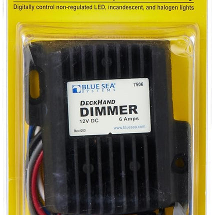 Blue Sea 6A 12V DC Deckhand Dimmer