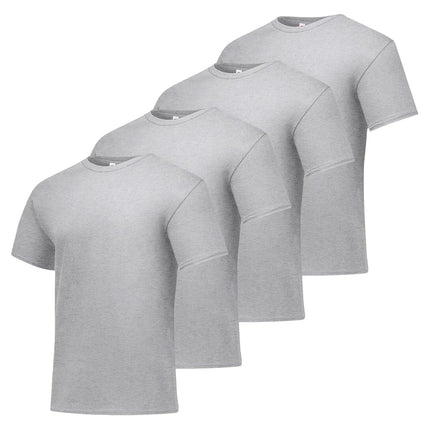 Hanes Men's ComfortSoft T-Shirt (Pack of 4),Ash,X-