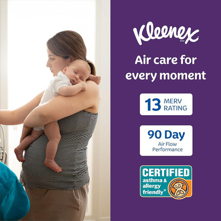 Kleenex Elite Allergen Air Filter 14x25x1 Inches - 13 MERV RATING (2-Pack)