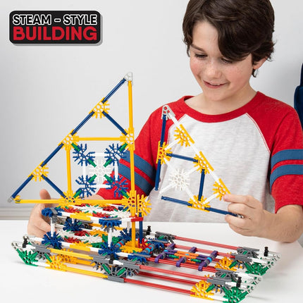 K'NEX | Imaginative Building Set 70+ Model | Educational Toys for Kids, 705 Piece STEM Learning Kit, Fun and Building Construction Toys, Suitable for Kids Aged 7+ | Basic Fun 13419