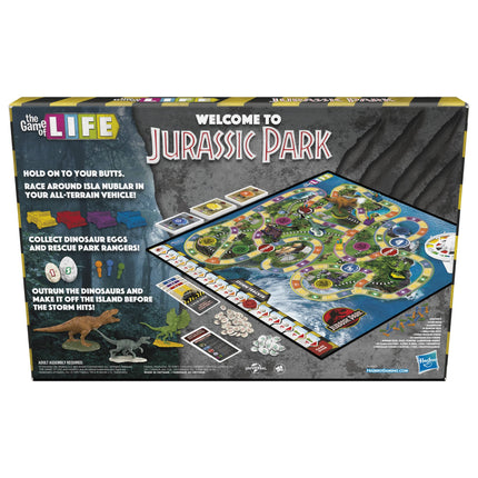 Hasbro Gaming Juego de la Vida: Jurassic Park