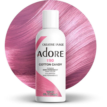 Adore Semi Permanent Hair Colour 118 ml, Cotton Ca
