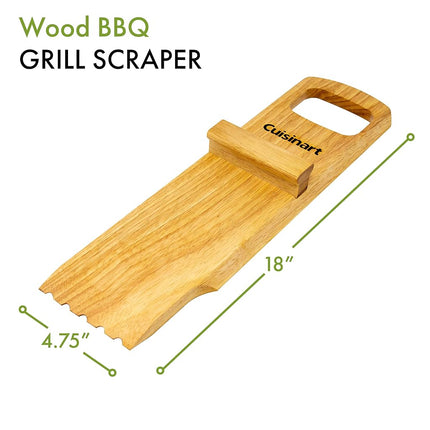 Cuisinart BBQ Wood Grill Scraper, CCB-1143