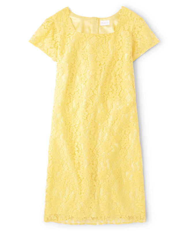 The Children's Place Girls' Dressy Dresses, Yellow