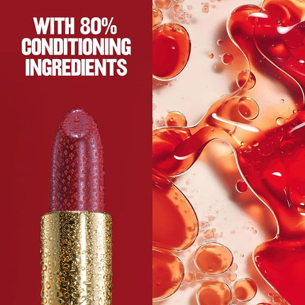 Lápiz labial Revlon Super Lustrous, color de labios de alto impacto con fórmula cremosa humectante, infundido con vitamina E y aceite de aguacate en Pink Pearl, Softsilver Red (425)