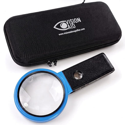 Vision Aid 30x Hands-Free Magnifier with Ultra Bri