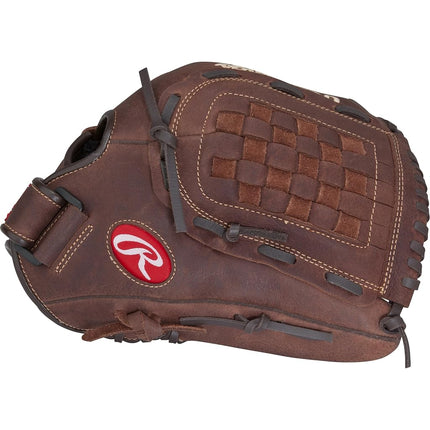 Rawlings Player Preferred Baseball Glove, Regular, Baseball/Softball Pattern, Basket-Web, 12-1/2 Inch