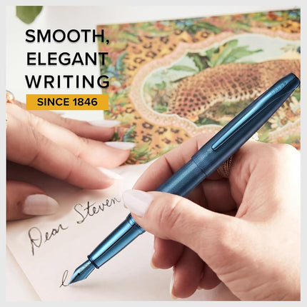 CROSS ATX Sandblasted Dark Blue Fountain Pen