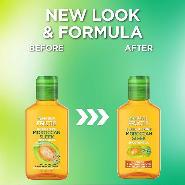 Garnier Fructis Sleek & Shine Moroccan Sleek Oil Treatment, 3.75 fl. oz.