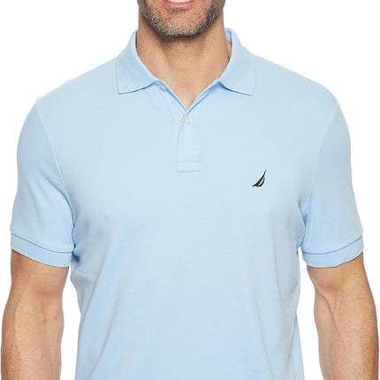 Nautica Men's Classic Fit Short Sleeve Solid Soft 