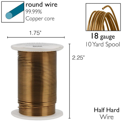 The Beadsmith Copper Jewelry Wire