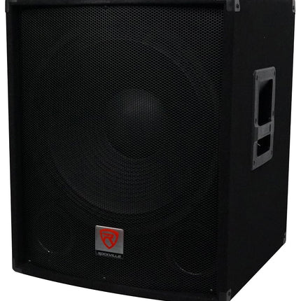 Rockville SBG1184 18" 1000 Watt Subwoofer Sub For Church Sound Systems