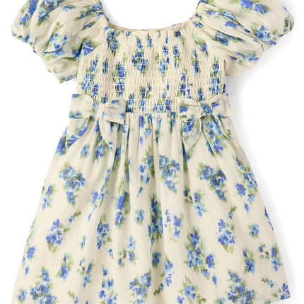 The Children's Place Robes décontractées à manches courtes pour bébés et tout-petits, Cosmos Ombre, 4T
