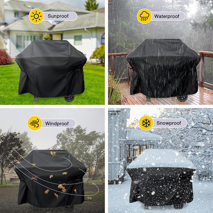 Agustone Grill Cover for Weber Spirit 3-Burner E-310/E-325 Liquid Propane