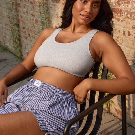 Fruit of the Loom Women's Built Up Tank Style Sports Bra, Black/White/Heather Grey, 48