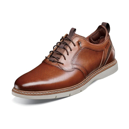 Stacy Adams Men's Sync Lace Up Oxford, Cognac, 15 