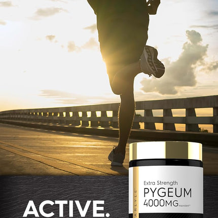 Pygeum Africanum Bark 1500 mg 2 x 100 Capsules Twin Pack | High Potency Extract | Supports Prostate Health | Non-GMO, Gluten Free Supplement | by Carlyle