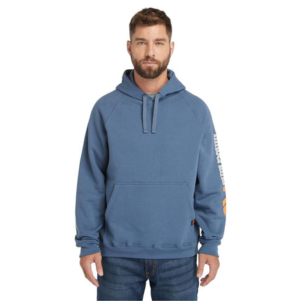 Timberland PRO Men's Honcho Sport Pullover Hooded Sweatshirt, Vintage Indigo, Small
