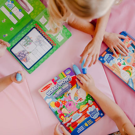 Melissa & Doug Blues Clues & You! Water WOW!! Pack of 3 Travel Books | Activity Pad | 3+ | Gift for Boy or Girl