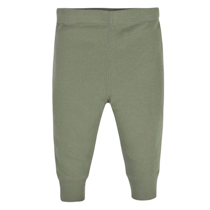 Gerber Baby Boys' Multi-Pack Pants, Navy/Army Green, Newborn