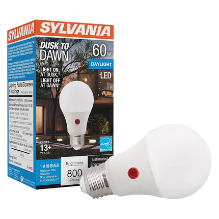 Sylvania Dusk to Dawn A19 LED Light Bulb with Auto
