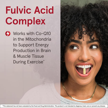Jarrow Formulas Shilajit Fulvic Acid Complex 250 Mg, Supports Energy Production, 60 Veggie Caps