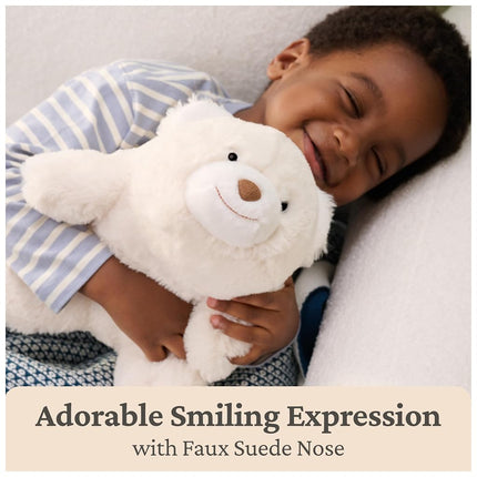 GUND Original Snuffles Teddy Bear, Premium Polar Bear Stuffed Animal for Ages 1 and Up, White, 10”