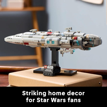 LEGO Star Wars 75405 Home One Starcruiser Building Set for Adults, Collectible Build-and-Display Starship Model with a Stand, Birthday Gift Idea for Men, Women and Teenage Fans of Return of The Jedi