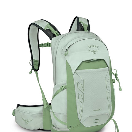Osprey Women's Tempest 22 Lightweight Hiking Backpack, Frosty Mint Green/Botanica, One Size