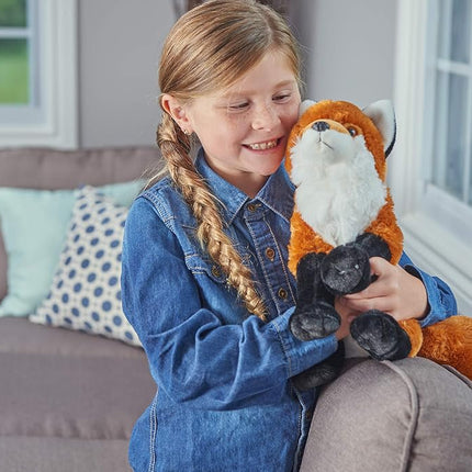 Wild Republic Cuddlekins Red Fox, Plush, Stuffed Animal, Plush Toy, Gifts for Kids, 12"