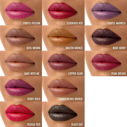 Black Radiance Perfect Tone Lipstick Lip Color Berry Bold