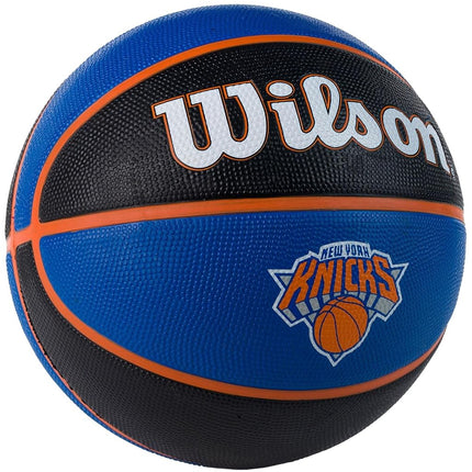 Wilson Basketball, NBA Team Tribute Model, NEW YORK KNICKS, Outdoor, Rubber, Size: 7