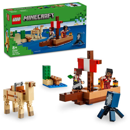 LEGO Minecraft The Pirate Ship Voyage - Boat Toy w