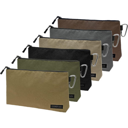 COREFLEX Premium Tool Pouch Zipper Bag, Small Tool
