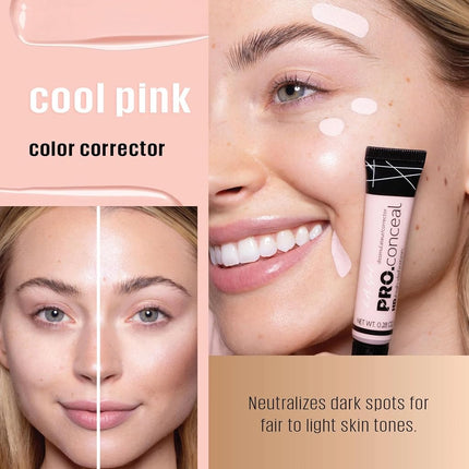 L.A. Girl Cosmetics Corrector Hd Pro Conceal Cool Pink