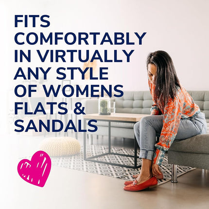 Dr. Scholl’s Stylish Step Hidden Arch Support for Flats, 3 Pairs