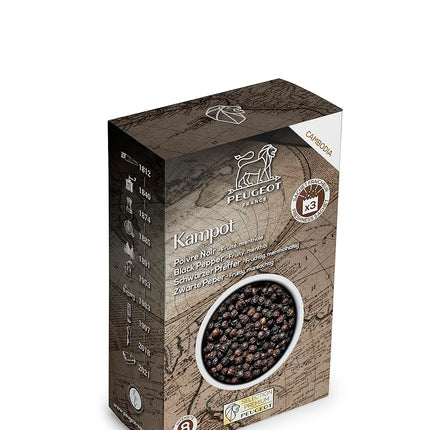 Peugeot Kampot Black Peppercorns from Cambodia, 60