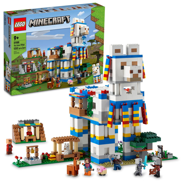 LEGO Minecraft The Llama Village Farm House Toy Bu