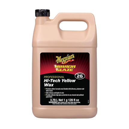 Meguiar's Mirror Glaze 26 Professional Hi-Tech Yel