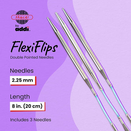 addi FlexiFlips Double Pointed Knitting Needles (2.25mm)