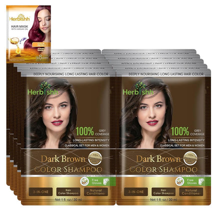 Herbishh Hair Color Shampoo for Grey Hair – Hair D