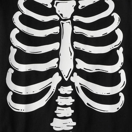 The Children's Place Boys' All Holidays Long Sleeve Graphic T-Shirts,multipacks, Skeleton Basketball/Skeleton, XX-Large