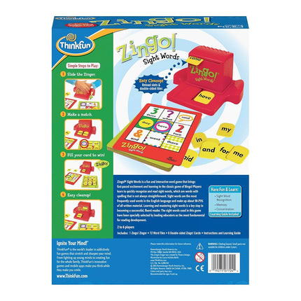Think Fun Zingo Sight Words