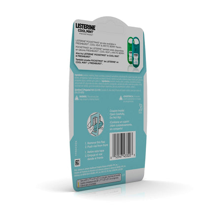 Listerine Pocket Paks Cool Mint 72's