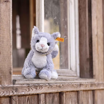 Steiff - 067051 - Soft Cuddly Friends - Cassie Cat - 26cm, Angel Falls