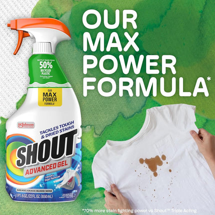 Shout Advanced Action Gel 22 oz