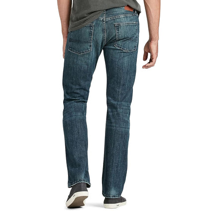 Lucky Brand Men's 221 Straight Jean, Blue/Gold, 36W x 30L