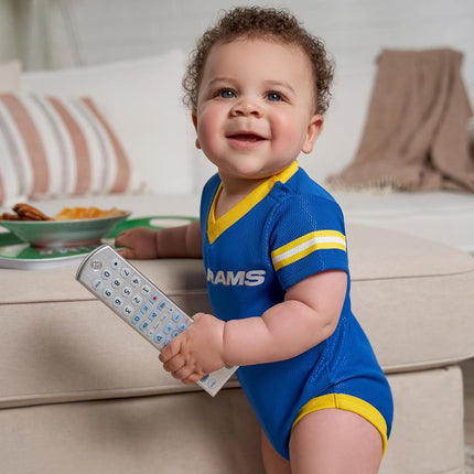 Gerber Unisex Baby Standard NFL Jersey Onesie Bodysuit, Team Color, 3-6 Months